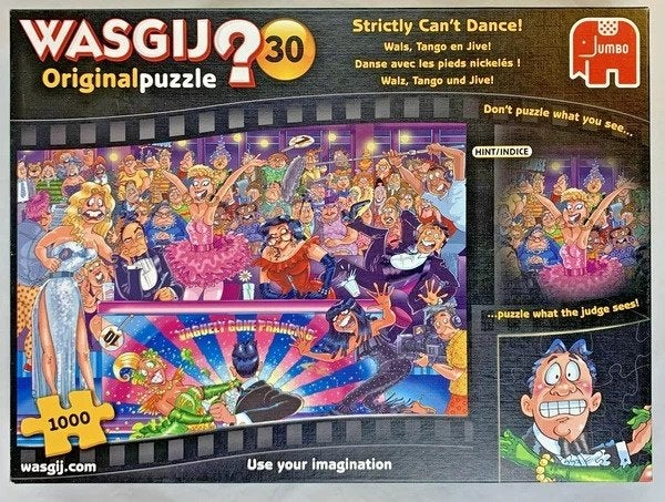 Wasgij Original 30 wals tango en jive 1000 stukjes puzzel, Hobby en Vrije tijd, Verzenden, 500 t/m 1500 stukjes, Zo goed als nieuw