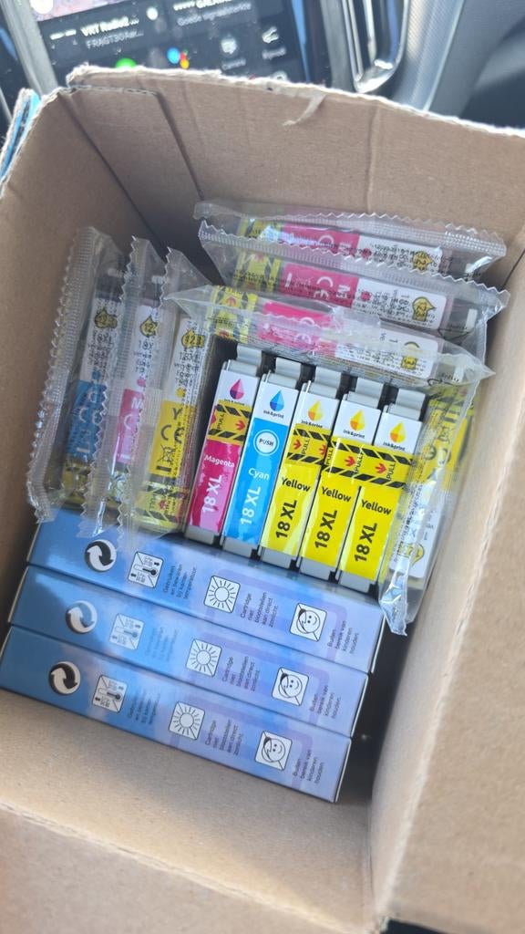Epson Inktpatronen, Ophalen