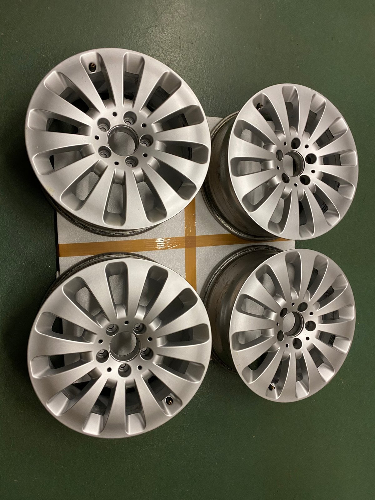 Mercedes velgen, Ophalen, Velg(en)