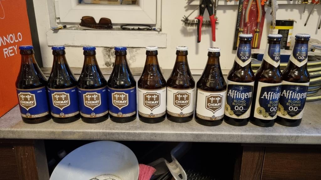 Bier Chimay blauw en wit, Verzamelen, Ophalen