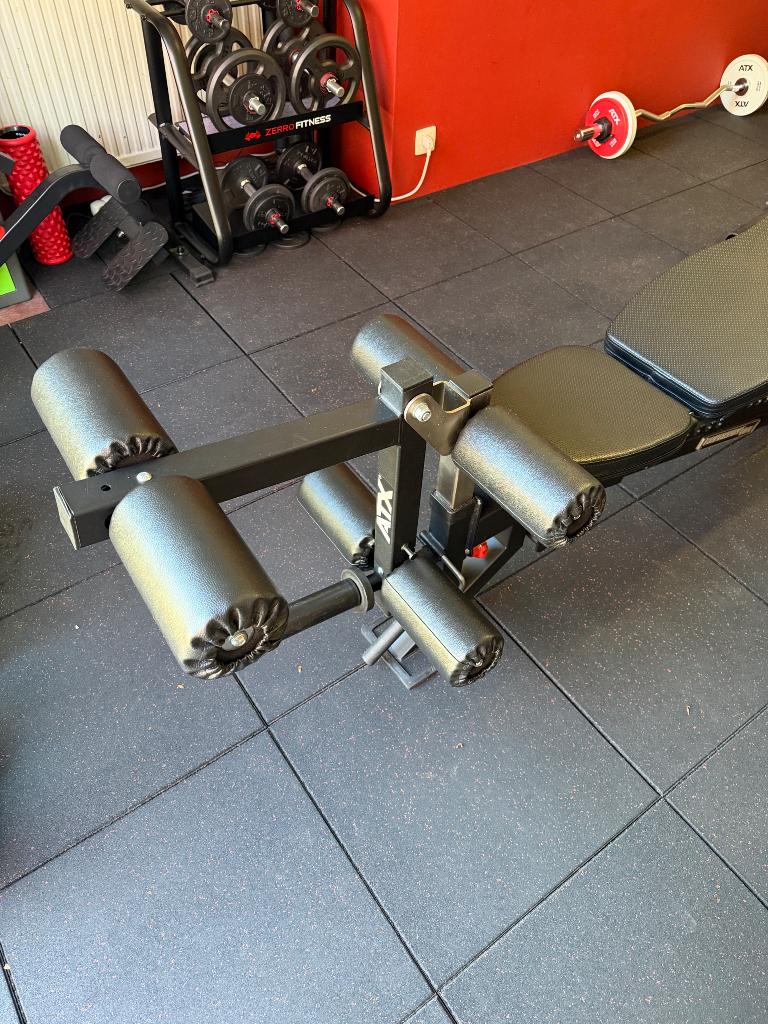 ATX Leg extension & leg curl, Sport en Fitness, Fitnessapparatuur, Ophalen, Krachtstation, Nieuw, Metaal
