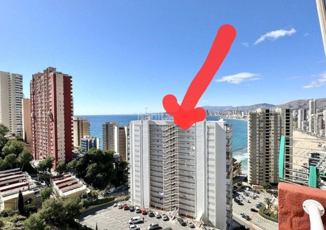 BENIDORM te huur appartement playa levante, Vakantie, Vakantiehuizen | Spanje, Wasmachine, 2 slaapkamers, Costa Blanca, Appartement