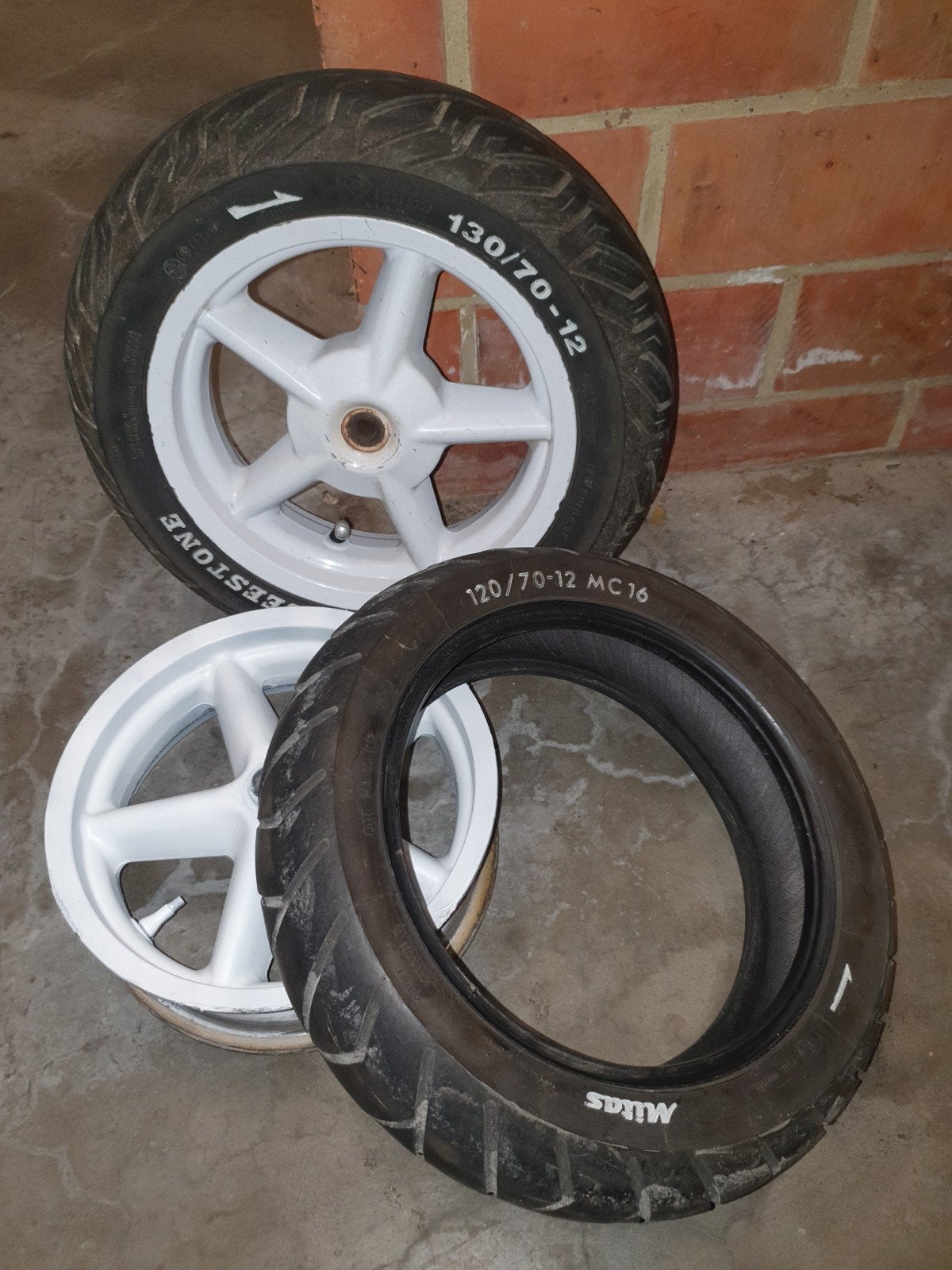 Mbk booster 12 inch Velgen, Enlèvement
