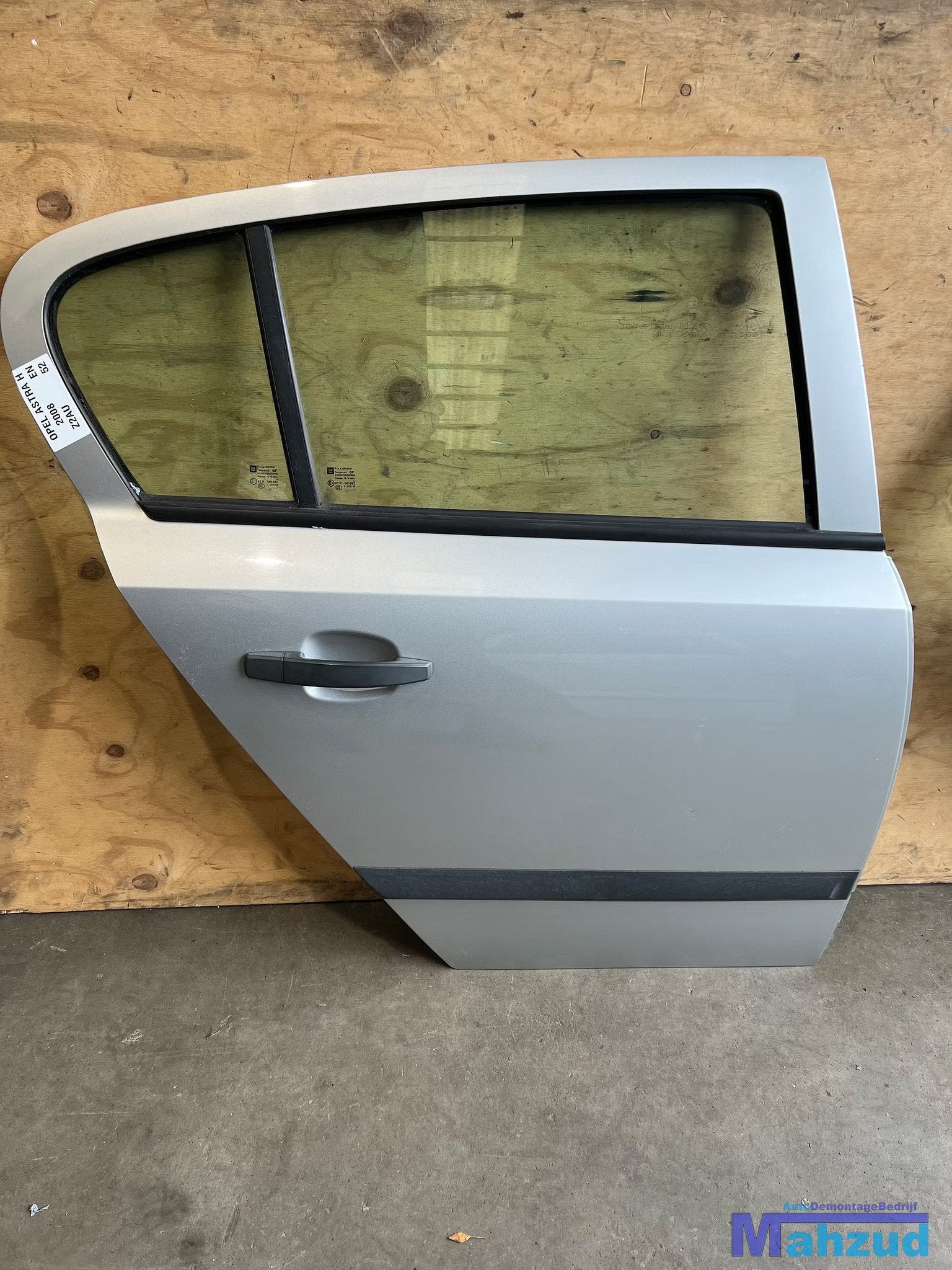 OPEL ASTRA H Hatchback zilver Z2AU rechts achter deur 2003-2, Opel Automobile GmbH, Porte, Arrière, Opel