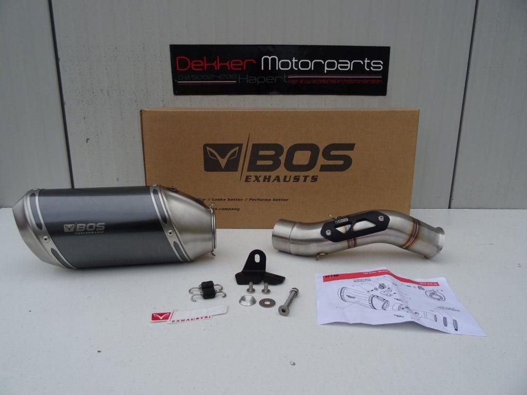 Bos Street Fox Carbon Steel Demper KTM 790 Duke 2018-2019 >, -, -, Nieuw, Ophalen of Verzenden
