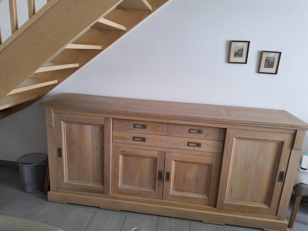 Eetplaats met dressoir en 6 stoelen., Enlèvement