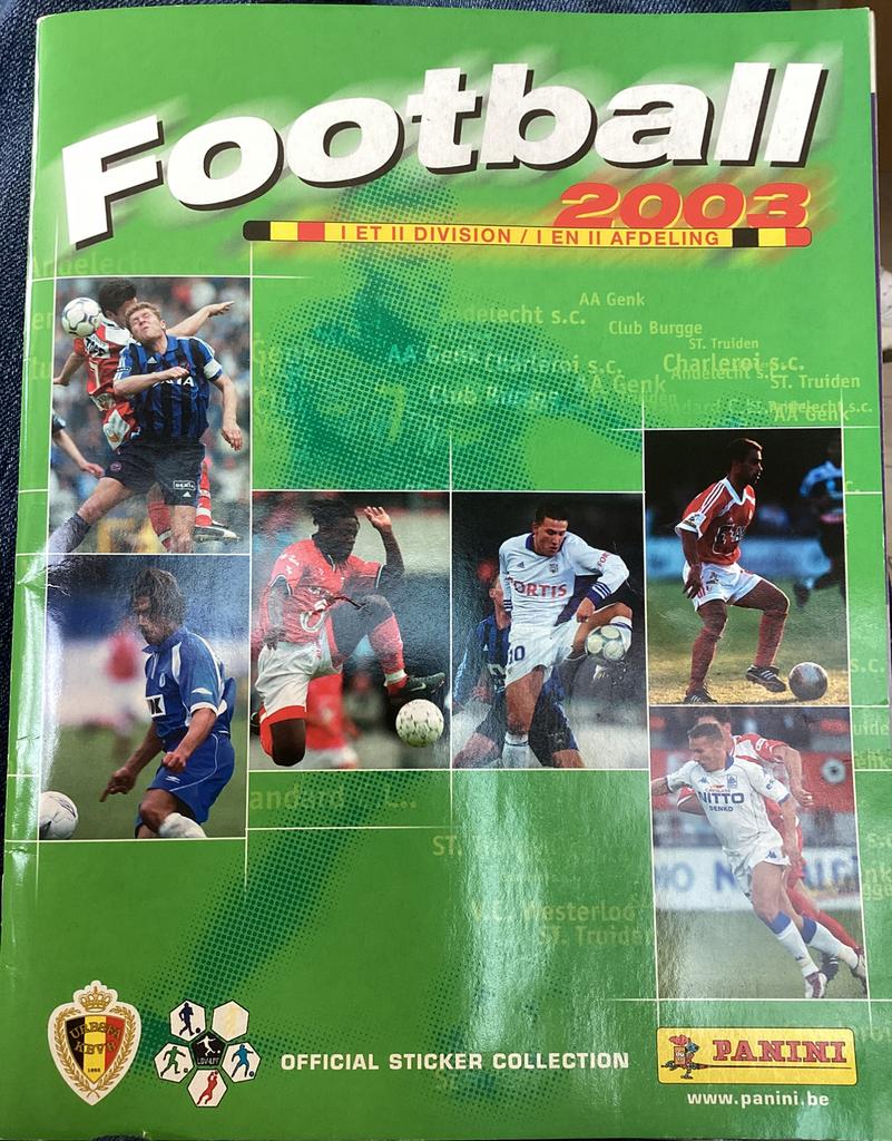 Panini stickerboek Football 2003 - 90% compleet, Verzamelen, Ophalen, Zo goed als nieuw