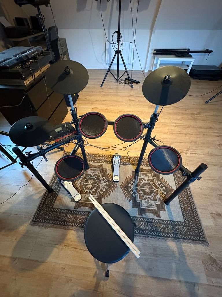 Elektronisch drumstel Fazley DDK-080 set, Muziek en Instrumenten, Drumstellen en Slagwerk, Ophalen, Nieuw, Elektronisch