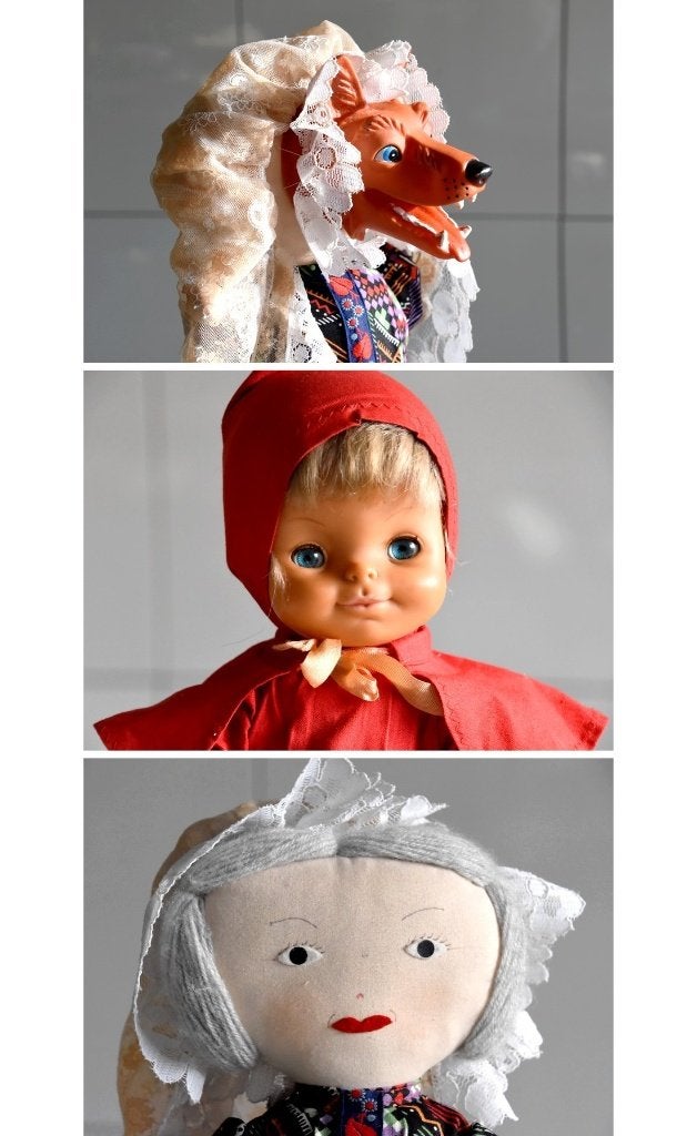 Poupée de conte de fées vintage unique en forme de tête, Enlèvement ou Envoi, Comme neuf, Autres types