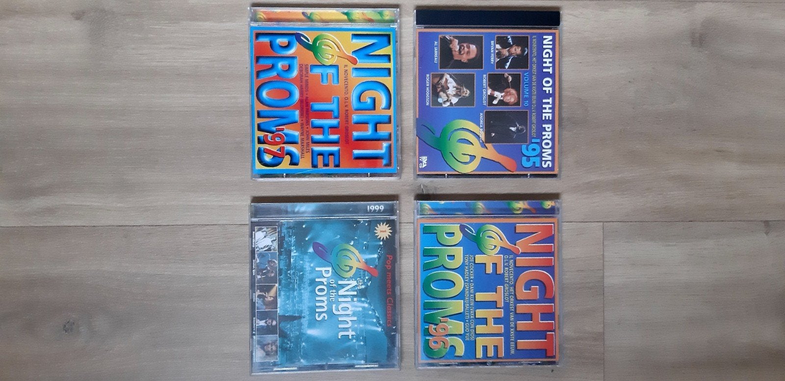 4 CD Night of the Proms 1995 + 1996 + 1997 + 1999, Enlèvement ou Envoi, Utilisé