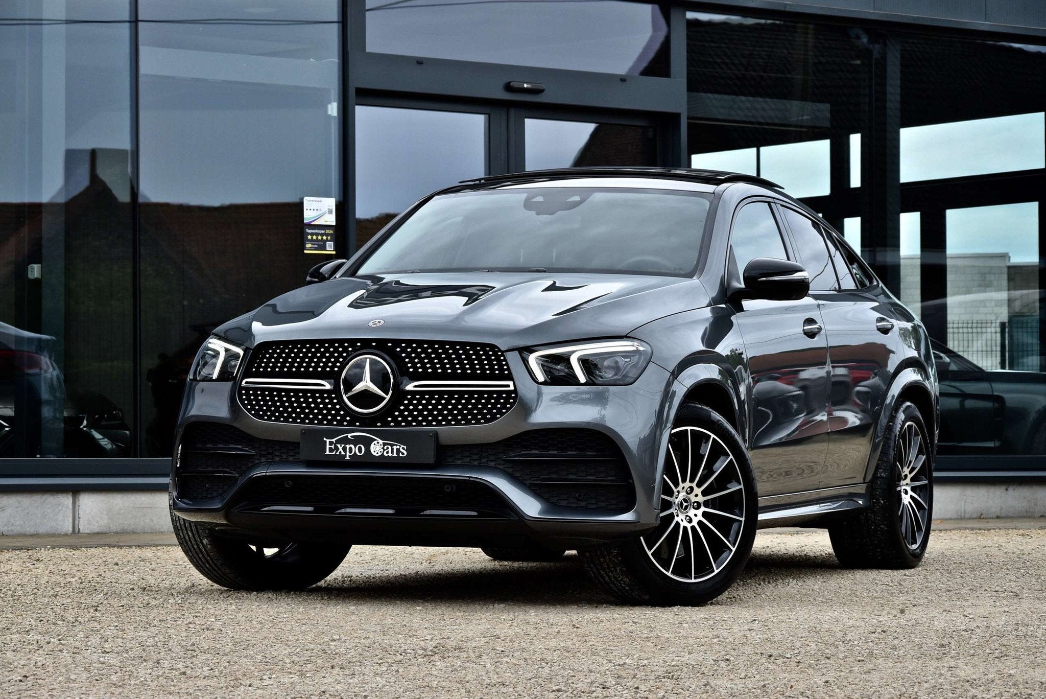 Mercedes-Benz GLE 350 Coupe de 4Matic*AMG Line*PANO DAK*HEAD, Auto's, Mercedes-Benz, Automaat, 34 g/km, Leder, Bedrijf
