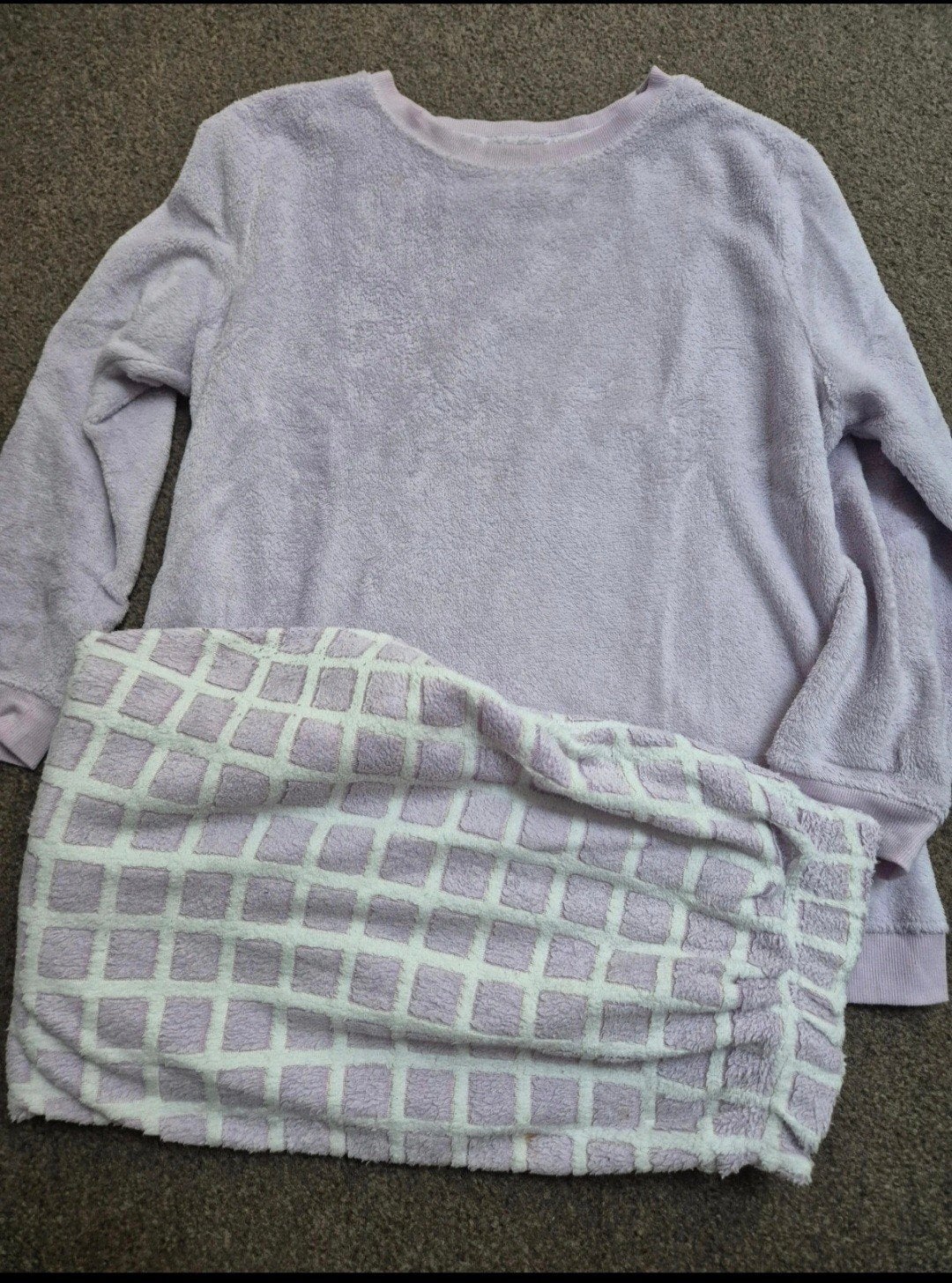 Ensemble pyjama doudou lilas en polaire ultra doux, Kleding | Dames, Primark, Ophalen of Verzenden, Gedragen, Maat 46/48 (XL) of groter