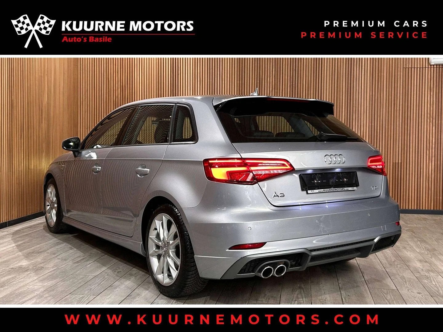 Audi A3 Sportback 35 TDI S Tronic S Line Led/VerwZet/Gps/Pdc, Automaat, 1940 kg, Gebruikt, 4 cilinders
