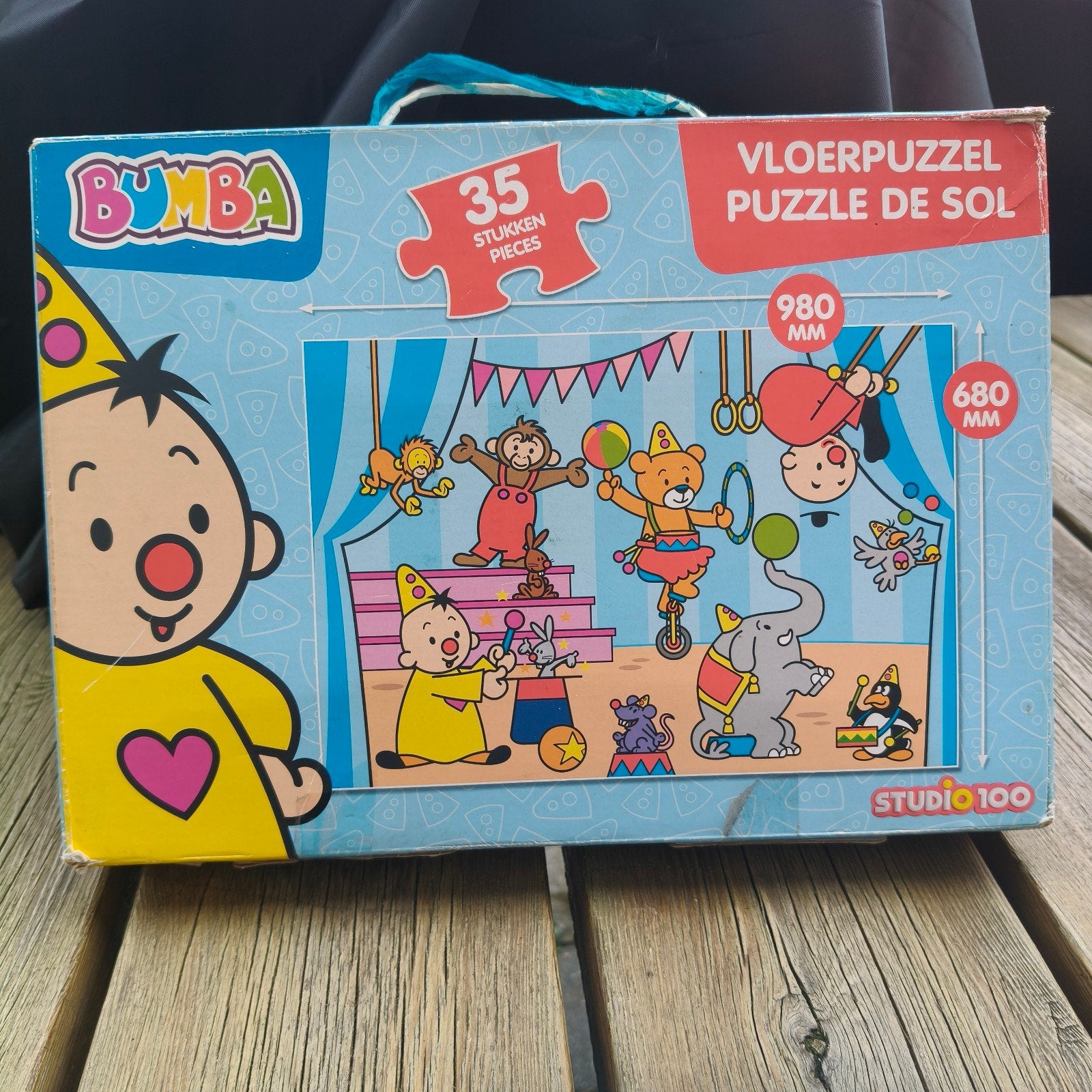 35 grote stukken Bumba puzzel, Ophalen, Gebruikt