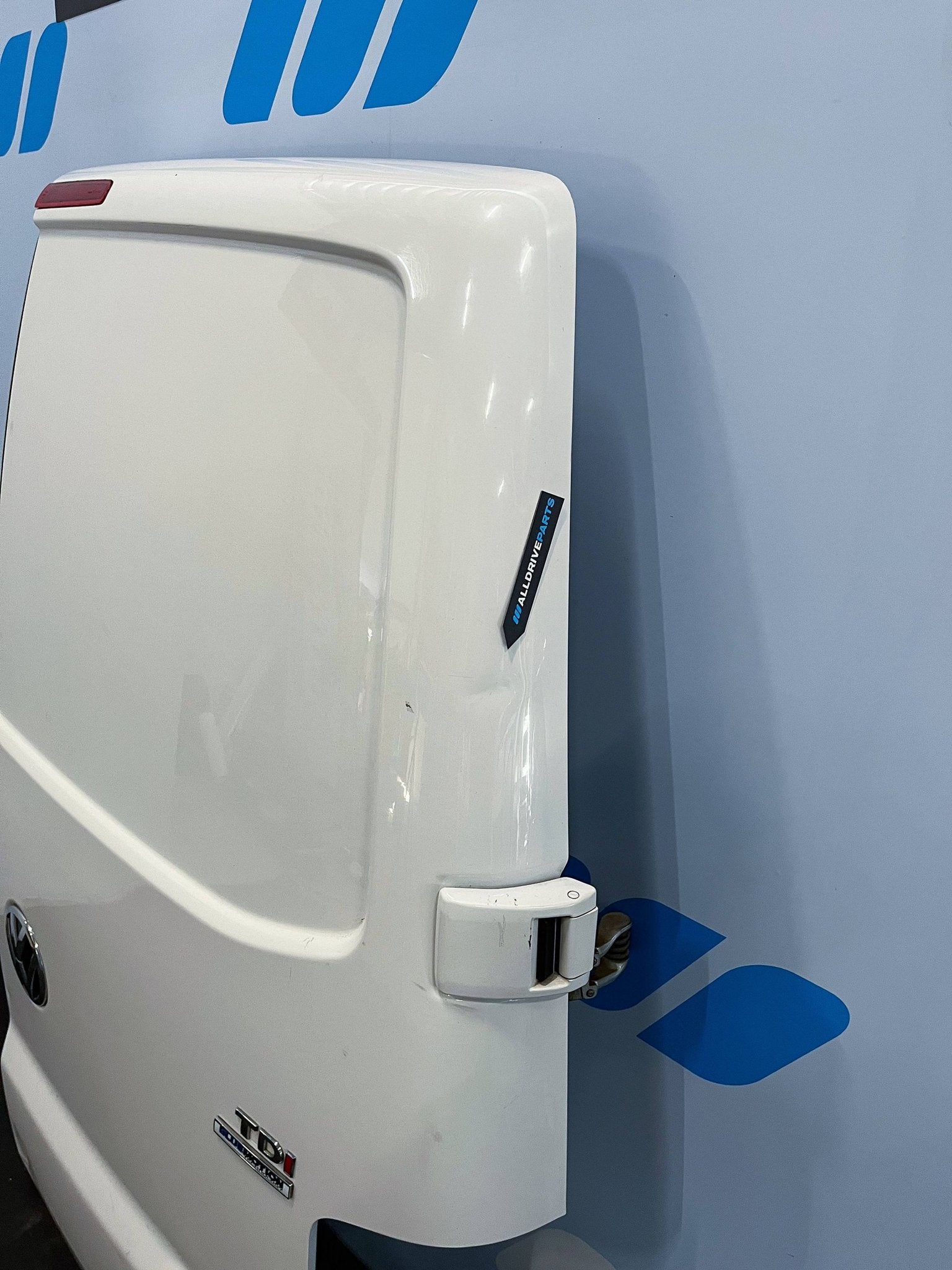 VW T6 Achterdeur rechts wit LB9A dicht 7LA827092, -, Utilisé, Porte, -