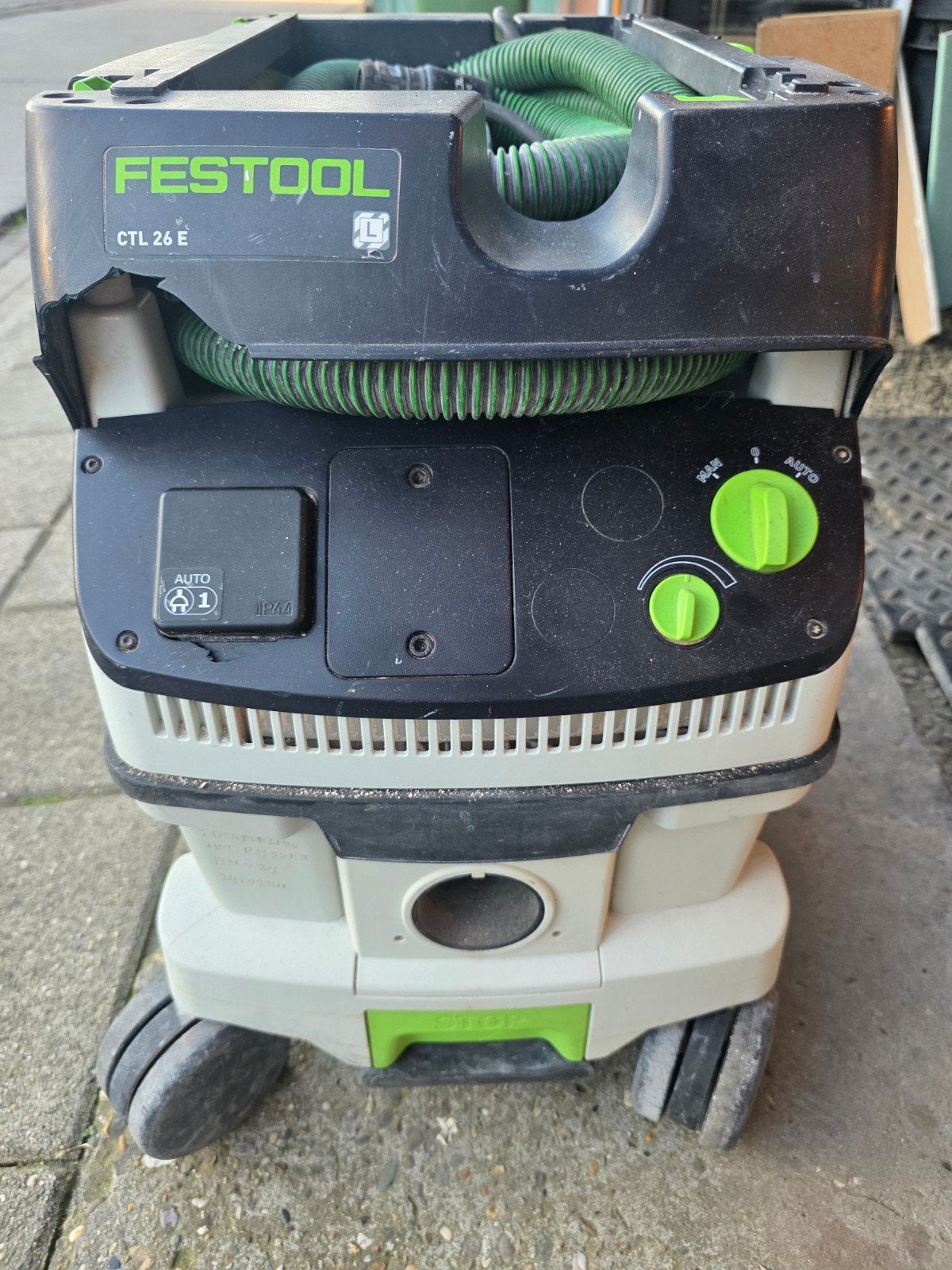 FESTOOL CTL 26 E, Ophalen