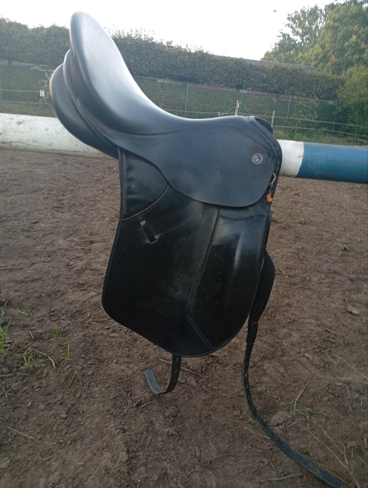 zadel 17 inch in goeden staat, Dieren en Toebehoren, Ophalen, M (17 inch)