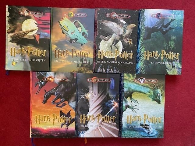 J.K.ROWLING HARRY POTTER DE COMPLETE SERIE IN HET NEDERLANDS, Ophalen of Verzenden
