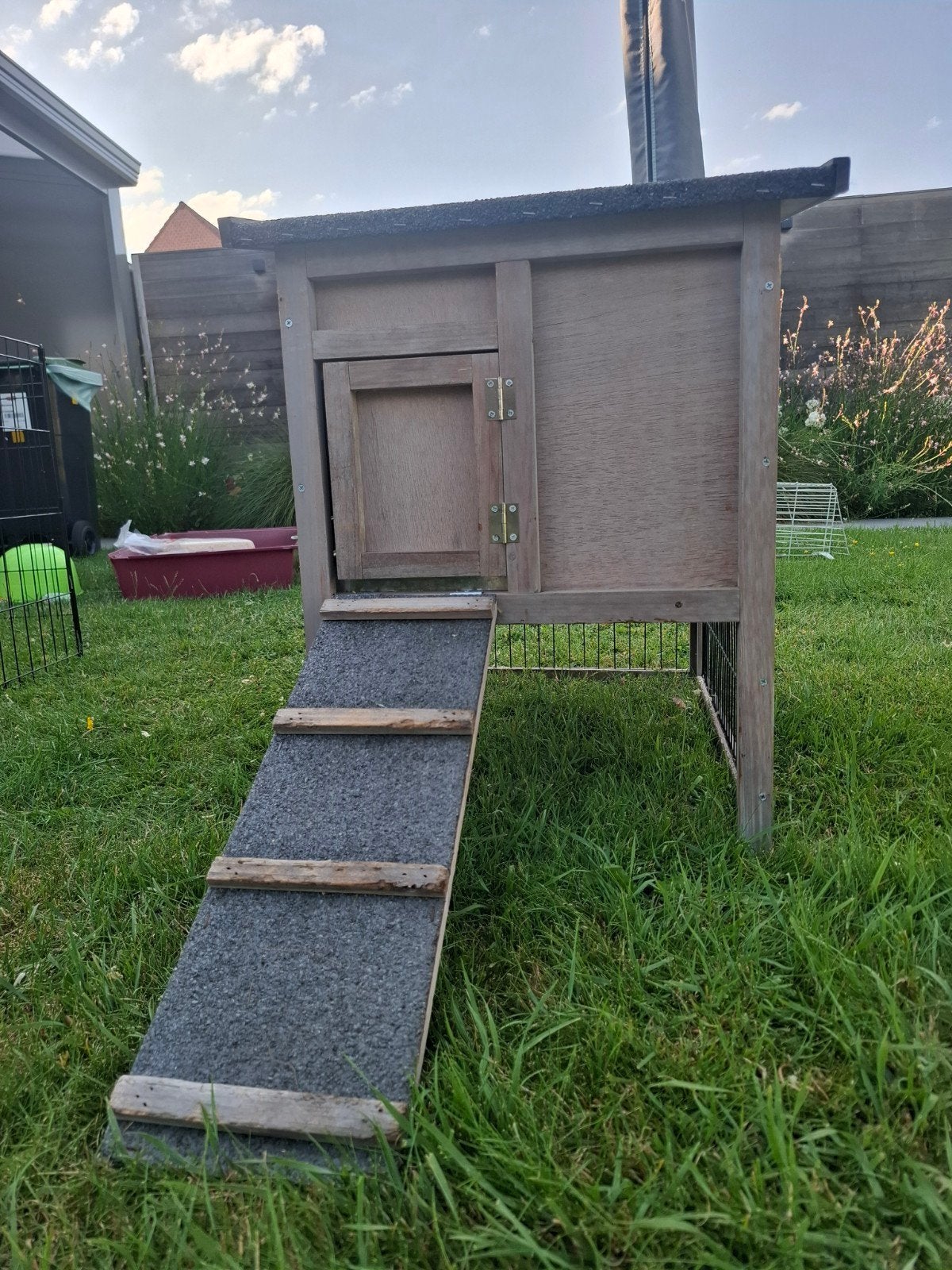 Buitenhok | gebruikt voor cavia's, Ophalen, 60 tot 90 cm, Hok, Cavia