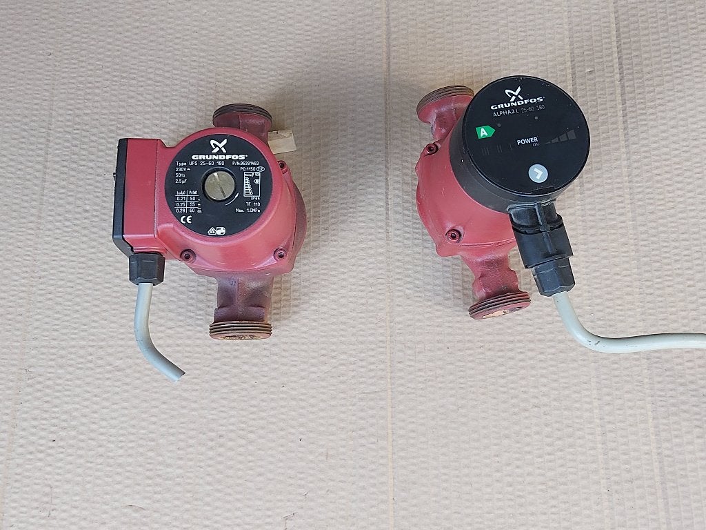 Grundfos circulatiepomp 2 jaar gebruikt, Doe-het-zelf en Bouw, Verwarming en Radiatoren, Ophalen