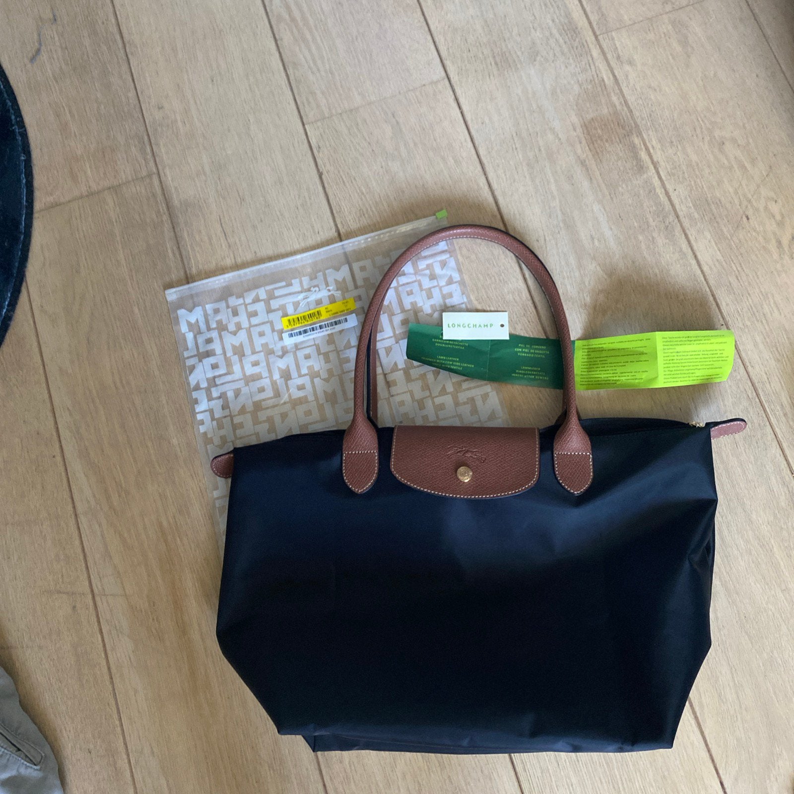 Sac Longchamp le Pliage Taille L - authentique, Enlèvement ou Envoi, Comme neuf