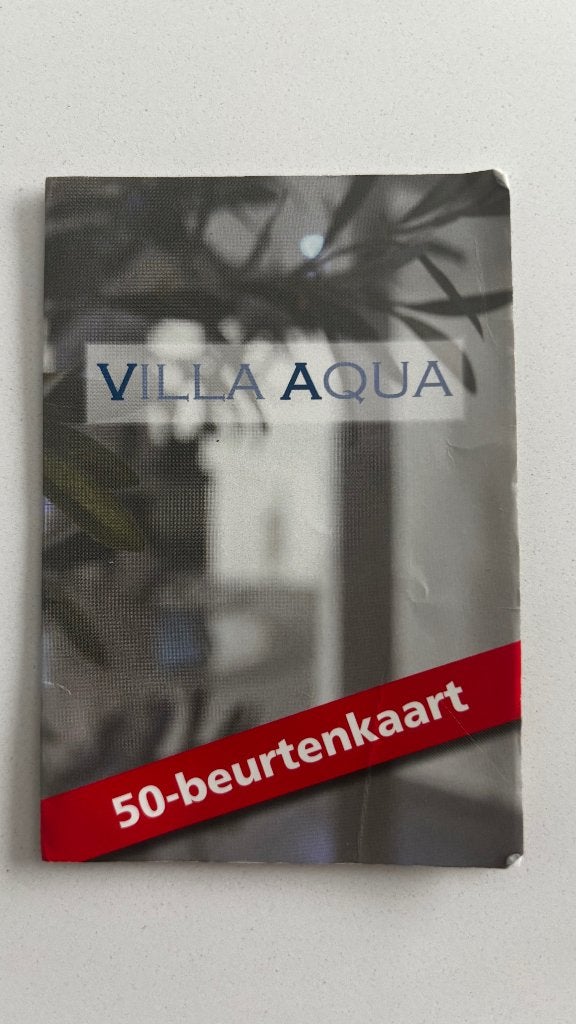 Carte d'événement Sauna Villa Aqua, Enlèvement, Utilisé, Accessoires