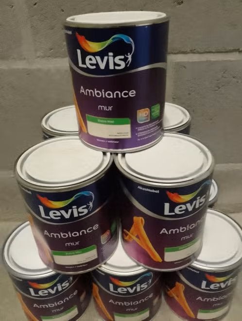 Levis Ambiance extra mat witte haai 1 L (15 euro / liter), Bricolage & Construction, Neuf, Moins de 5 litres, Enlèvement, Peinture