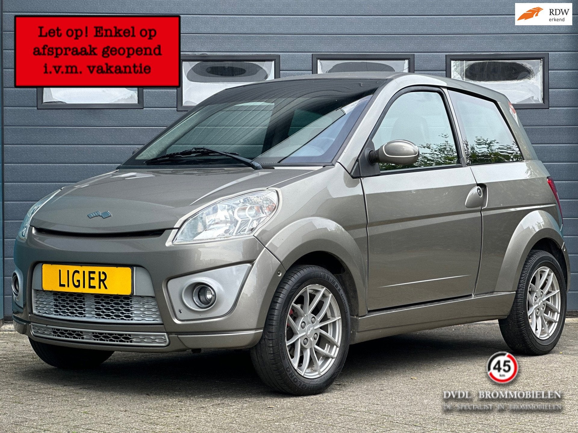 Ligier IXO Club DCI Brommobiel 45km auto 2012 17dkm | Aixam, Utilisé, Ligier