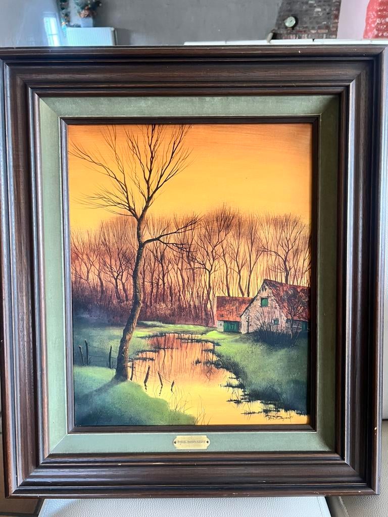 oud schilderij 1978, Antiek en Kunst, Kunst | Schilderijen | Klassiek, Ophalen