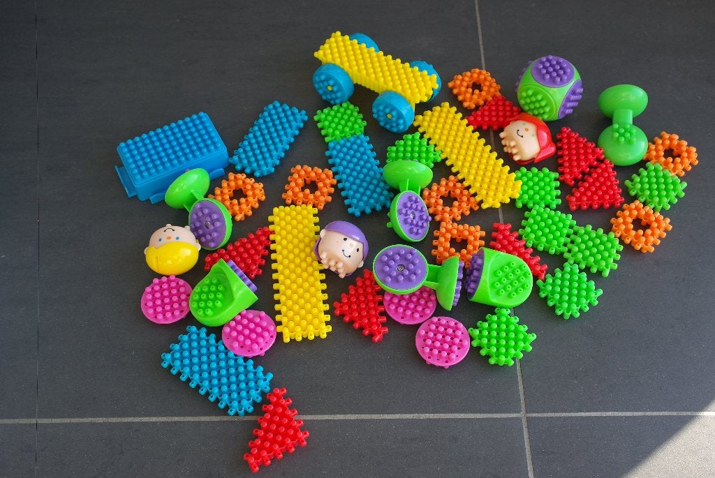 Lot de 3 clips Playschool, Enfants & Bébés, Enlèvement ou Envoi, Comme neuf