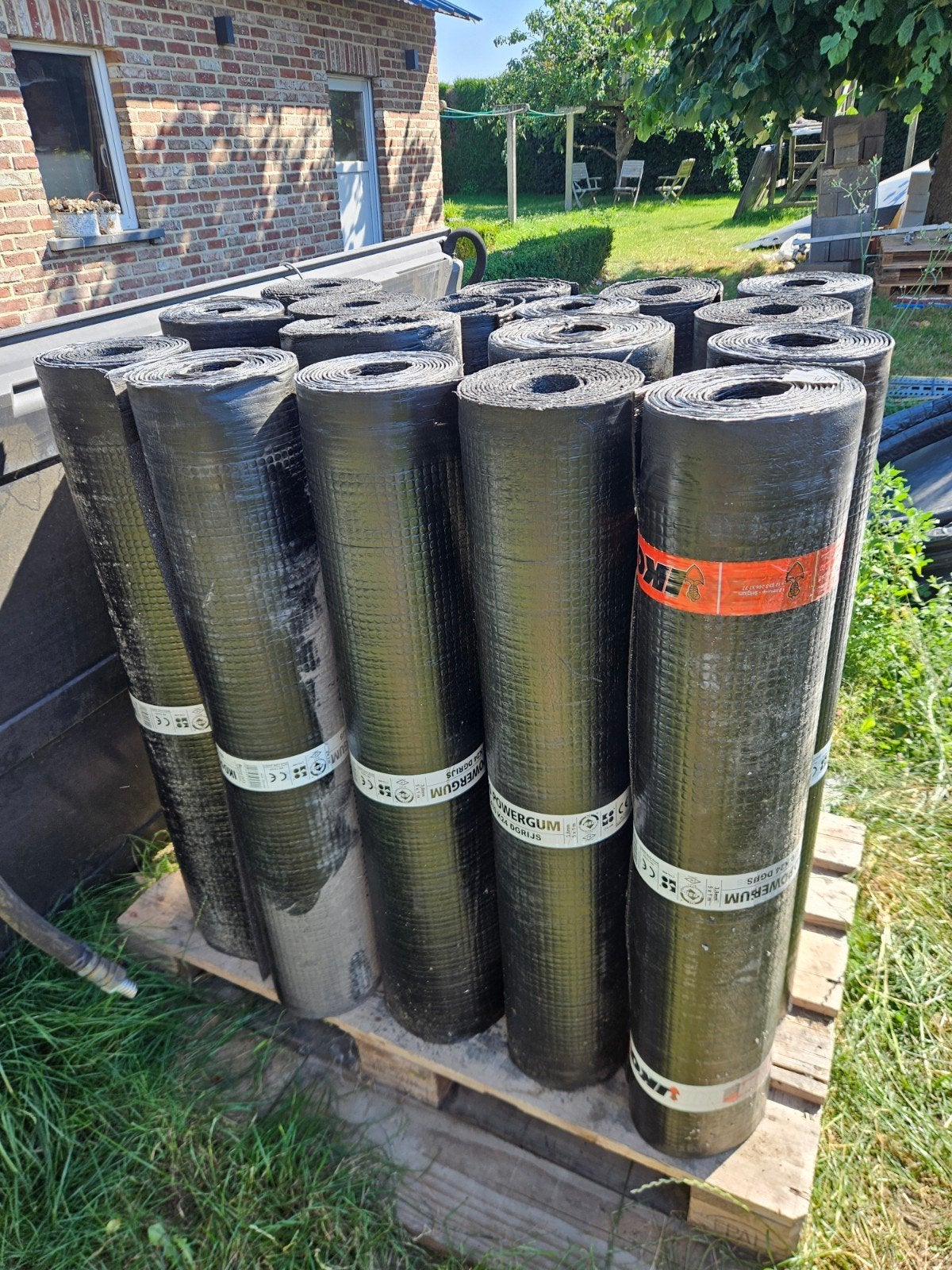 ROOFING IKO TOPLAAG, Doe-het-zelf en Bouw, Dakpannen en Dakbedekking, Ophalen