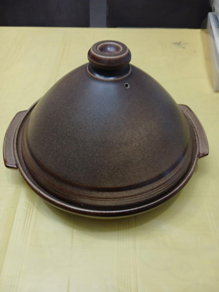 Tajine en terre cuite 32 cm diam