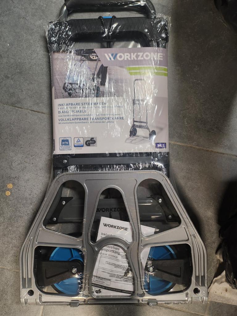 Opvouwbare steekwagen
