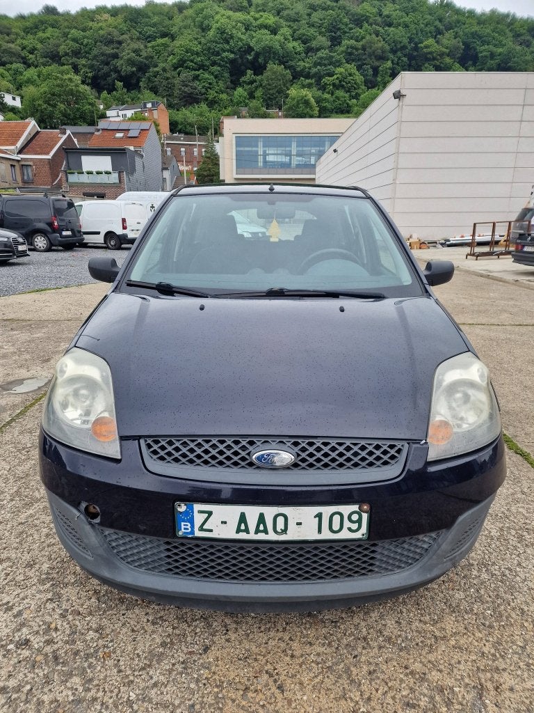 Ford Fiesta 1.4 Turbo TDCi Trend, Auto's, Voorwielaandrijving, Stof, 50 kW, Zwart