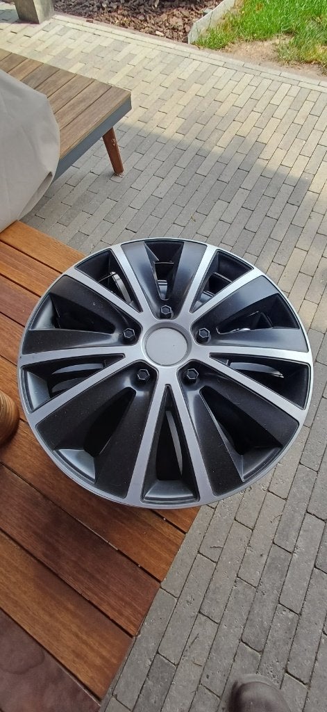 Set wieldoppen 15" - Nieuwstaat, Ophalen, Zo goed als nieuw