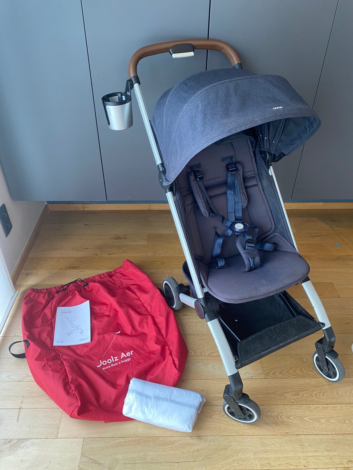 Joolz Aer Jeans, Kinderen en Baby's, Ophalen, Zo goed als nieuw, Regenhoes