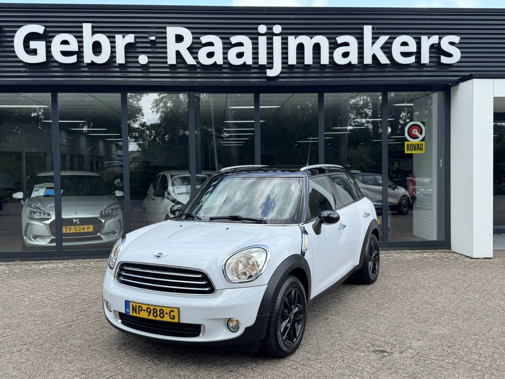 MINI Countryman 1.6 Cooper Chili *Panoramadak*ECC*, Auto's, Euro 5, 122 pk, Wit, Bedrijf