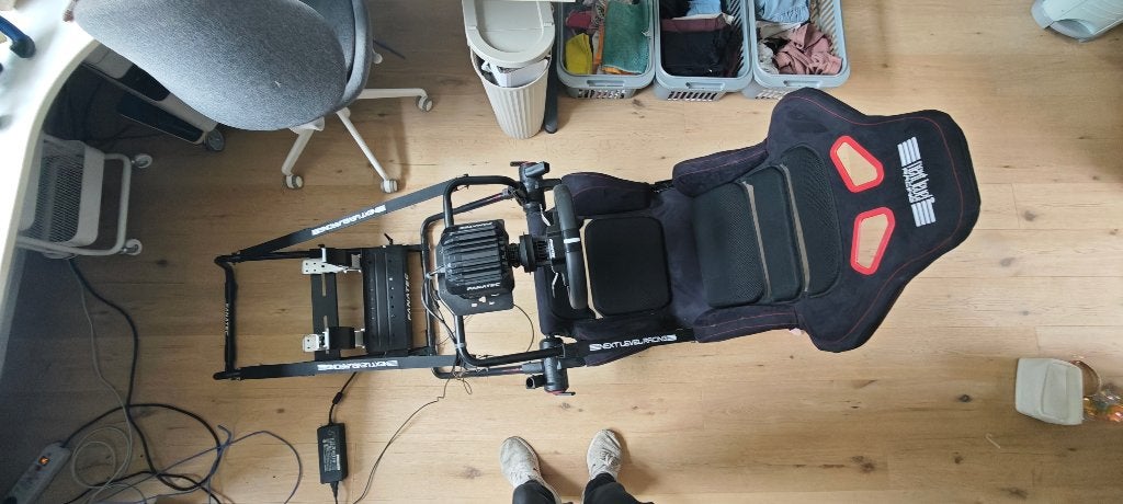 Fanatec 8 NM Bundel + GT lite pro seat + (optie) F1 stuur, Enlèvement, Utilisé, Fanatec