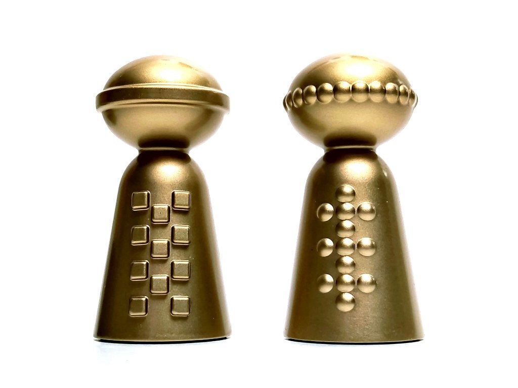 objets design KUNG RA, Ensemble, Autres types, 10 cm, Métal