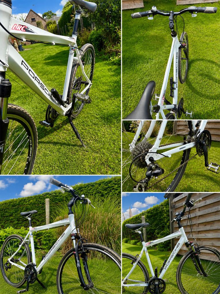 Porsche fiets, Fietsen en Brommers, 28 inch, Vering, 10 tot 15 versnellingen, Velgrem