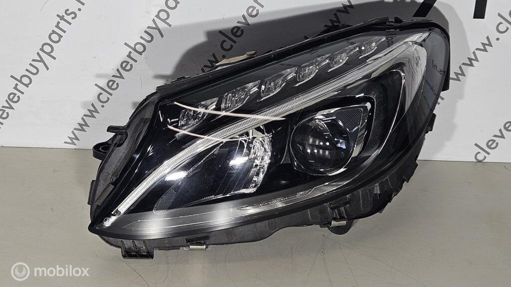 Koplamp origineel Mercedes C-klasse W205 ('14->) A2059062504, Enlèvement ou Envoi, Mercedes-Benz, Utilisé, Mercedes-Benz
