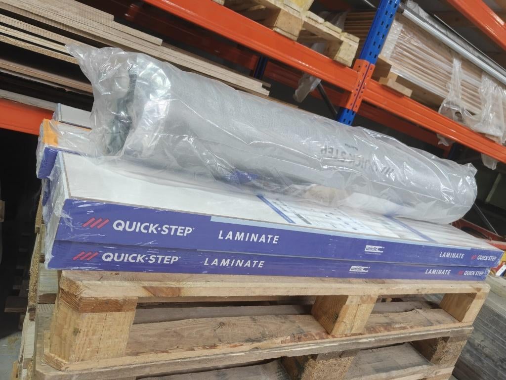 Lot quick step laminaat van 10 m2 te koop, Ophalen, Nieuw, 10 m² of meer, Laminaat