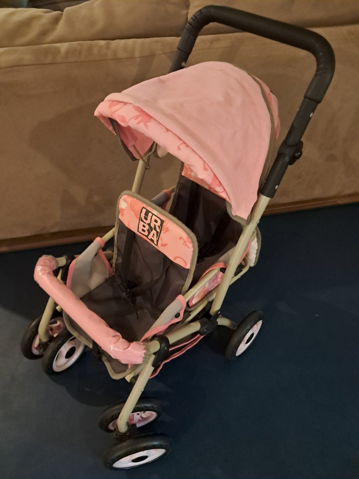 Poppenwagen, Kinderen en Baby's, Speelgoed | Poppen, Ophalen, Zo goed als nieuw, Babypop