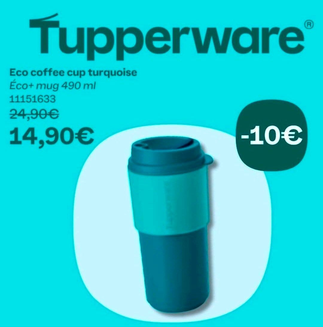 Tasse à café écologique Tupperware, Enlèvement ou Envoi, Neuf