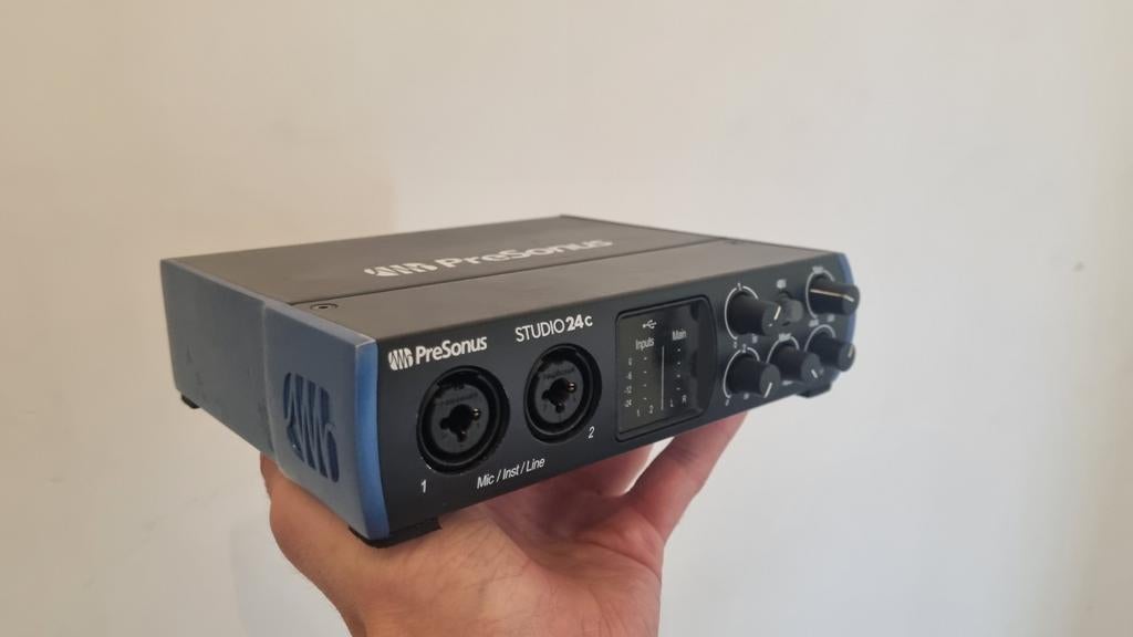 PreSonus Studio 24c, Enlèvement