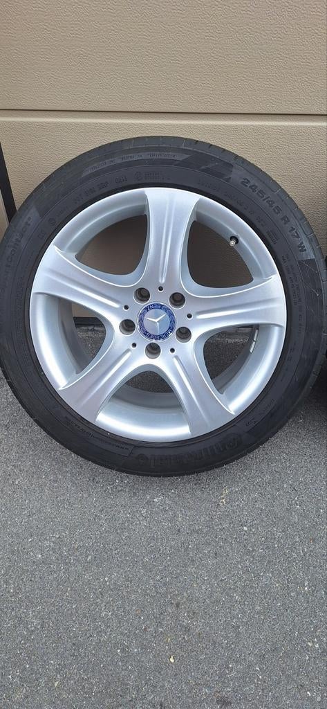 Mercedes velgen ( originele), Pneus et Jantes, 245 mm, Enlèvement, Utilisé