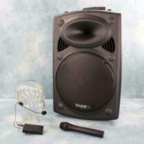 IBIZA SOUND PORT15VHF-BT MOBILE SPEAKER DRAADLOZE MICROFOON, Enlèvement ou Envoi, Neuf, Autres types