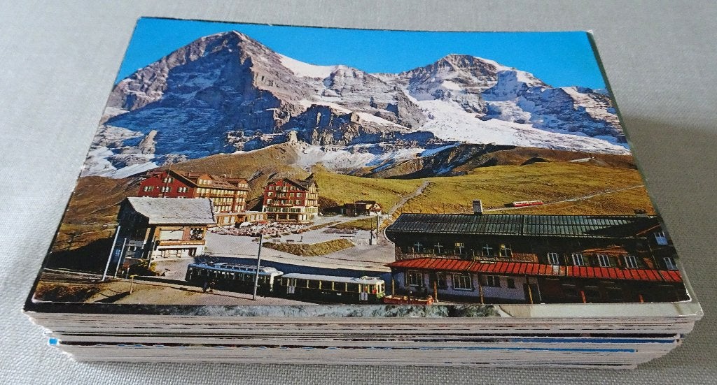 74 POSTKAARTEN VAN HET KANTON BERN, ZWITSERLAND, Collections, Cartes postales | Étranger, Envoi, Affranchie, Europe autre