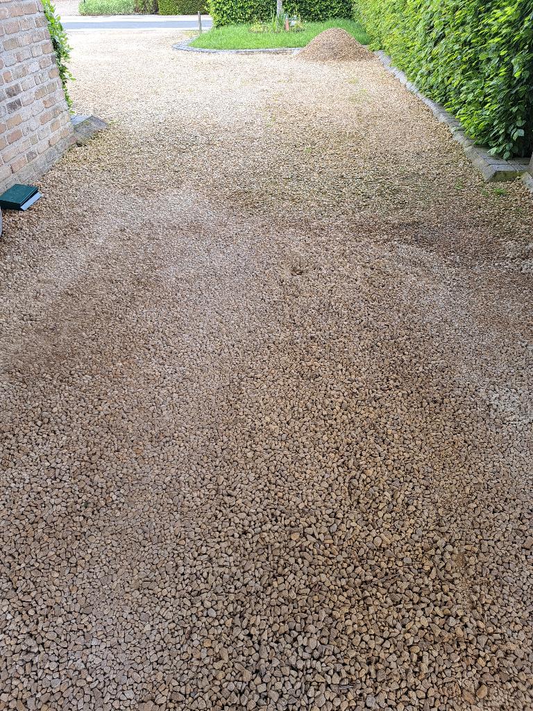 kiezelstenen, Tuin en Terras, Ophalen, Overige materialen, Gebruikt, Geel