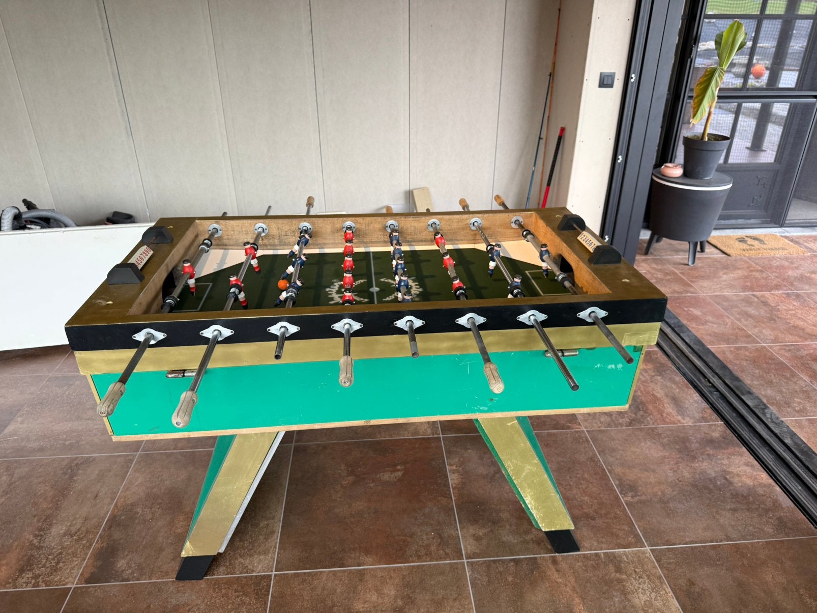 Babyfoot Jupiter 7*/ Kicker, Enlèvement, Comme neuf